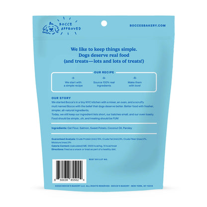 Bocce's Bakery Fish & Chips Biscuits Dog Treats 5oz