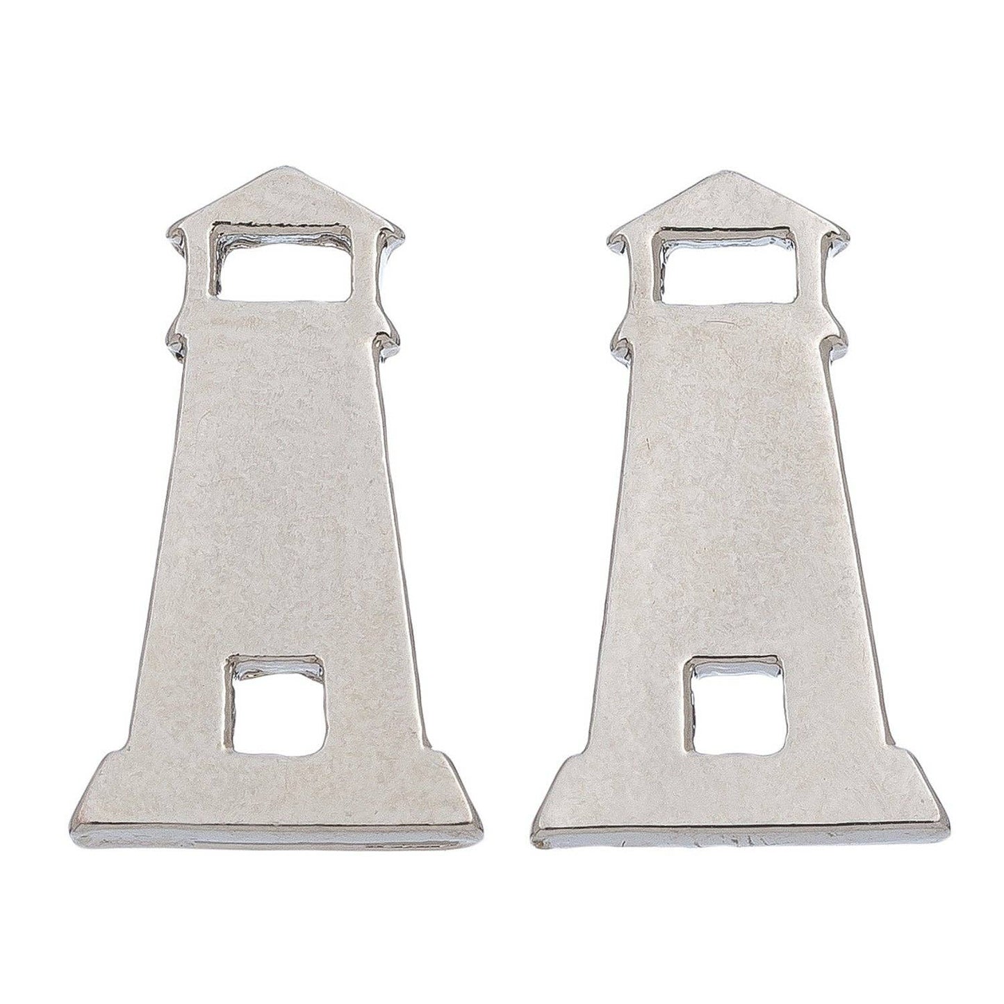 Stud Earrings Silver Lighthouse Delicates Beach Jewelry