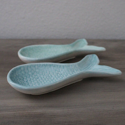 6.25" Ceramic Mermaid Tail Dish