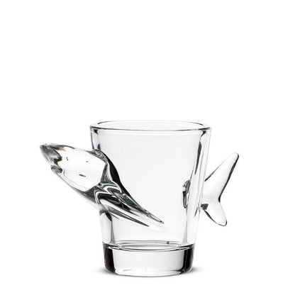 Shot Glass with Shark-3.5"L(2oz)