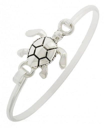 Tortoise Turtle Metal Casting Brass Bangle Bracelet