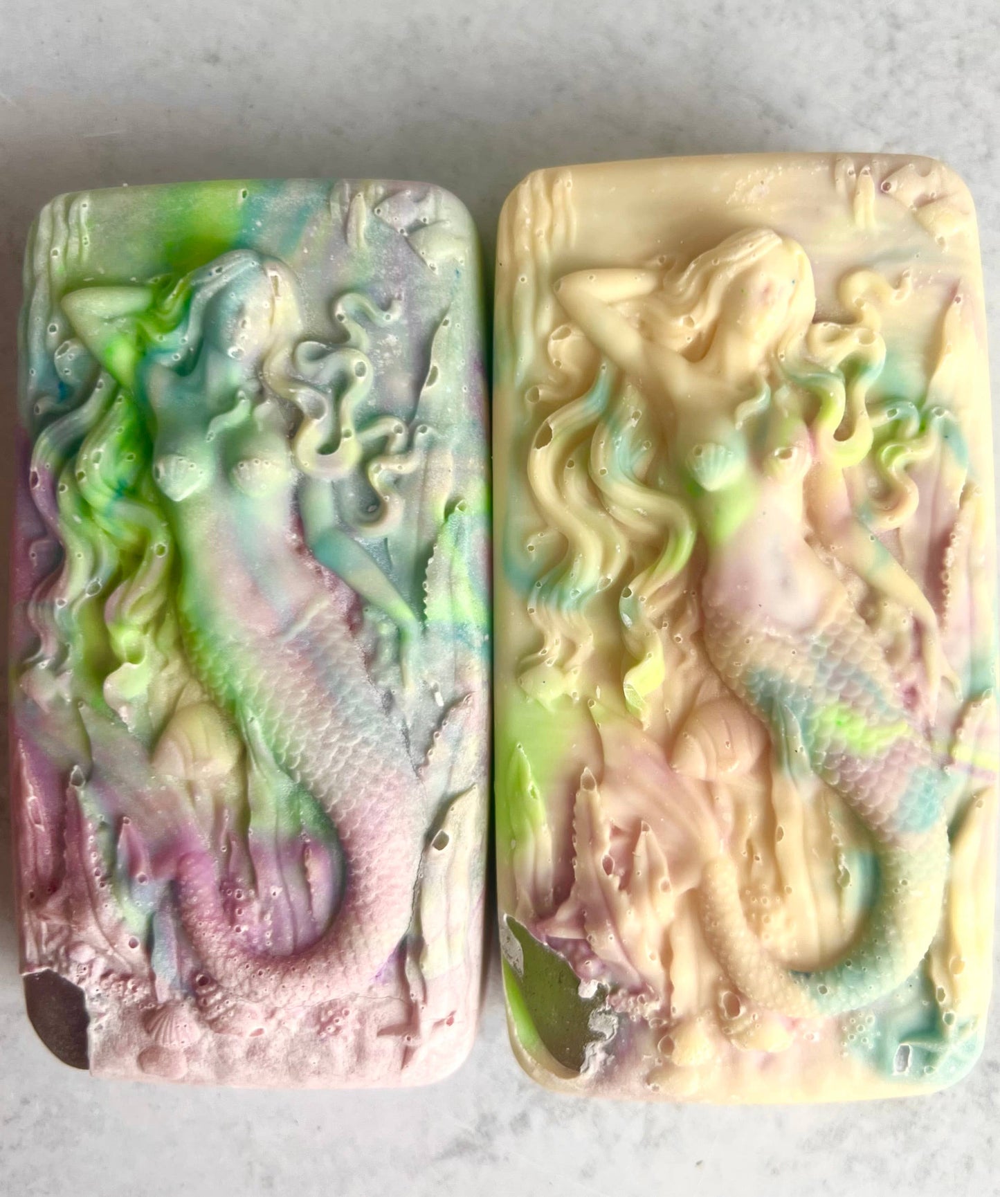 90s Hippie Hidden Sea Glass Sea Salt Soap