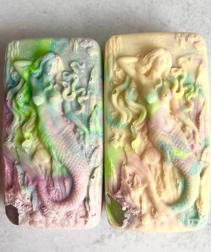 90s Hippie Hidden Sea Glass Sea Salt Soap