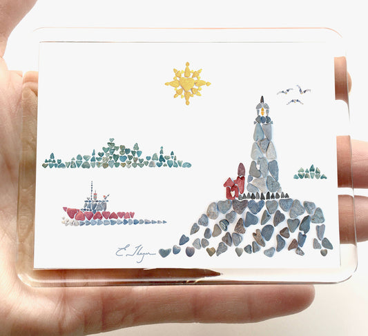 Coastal magnets |Coastal scene magnets