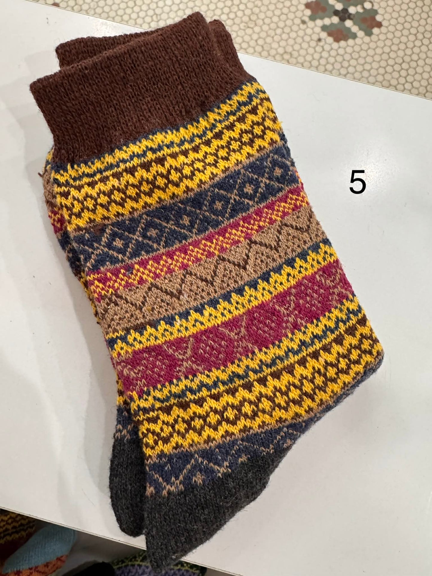 Wool Blend Comfy Socks