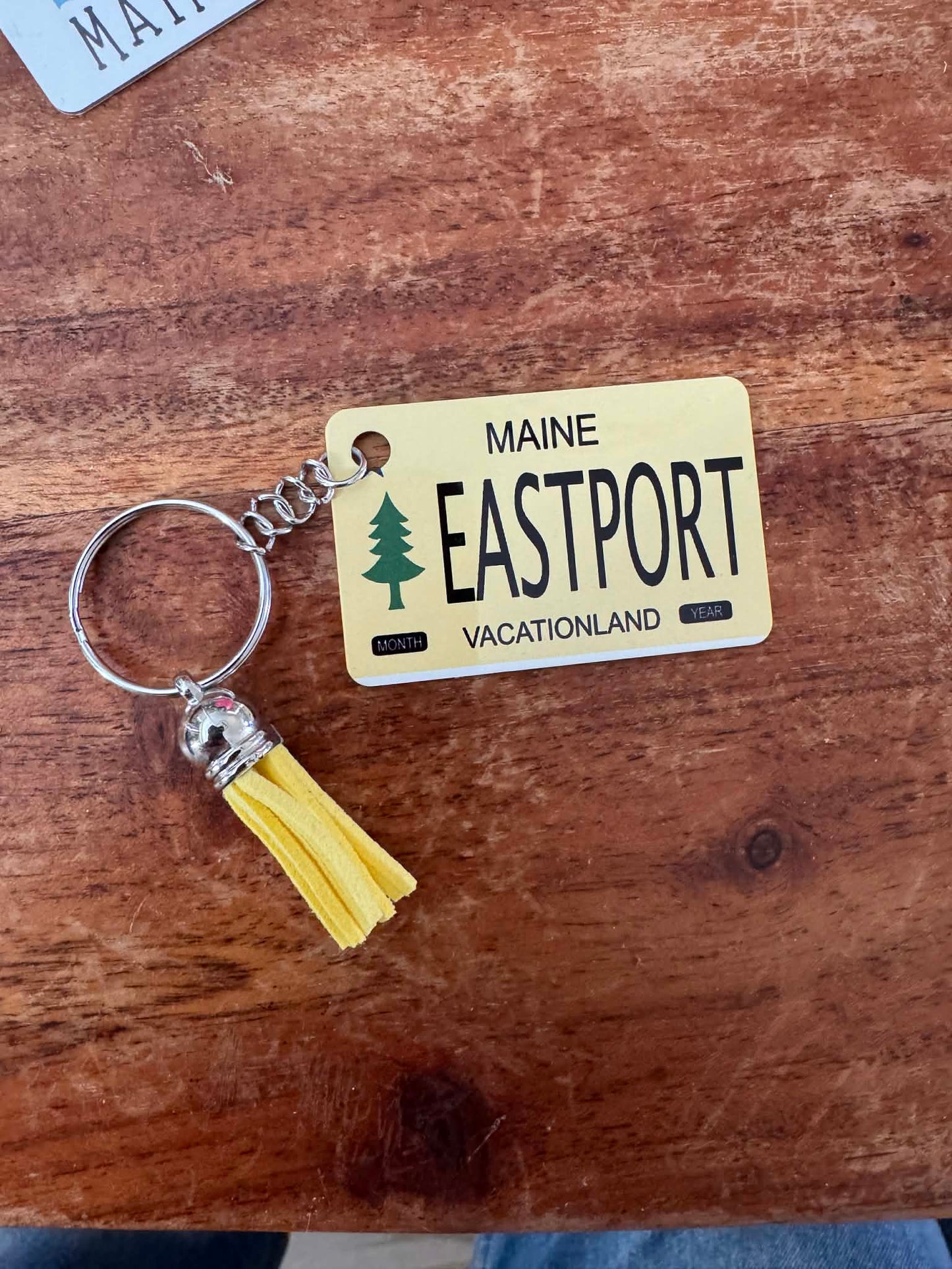 Maine Themed Keychains w/Tassel
