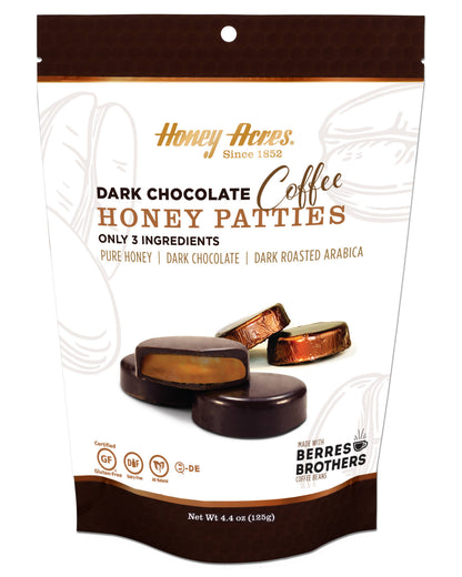 Dark Chocolate Coffee Honey Patties