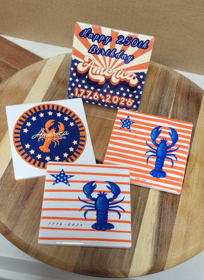 USA 250th Coasters