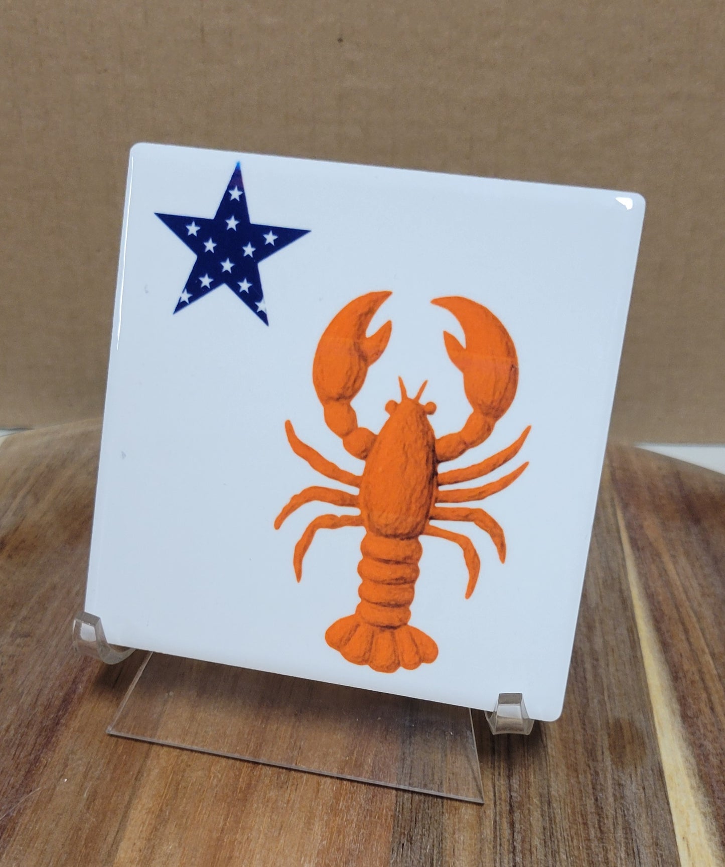 Maine Patriotic Coasters