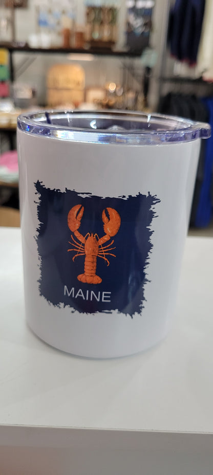 Maine Insulated Mugs with Handle & Lid