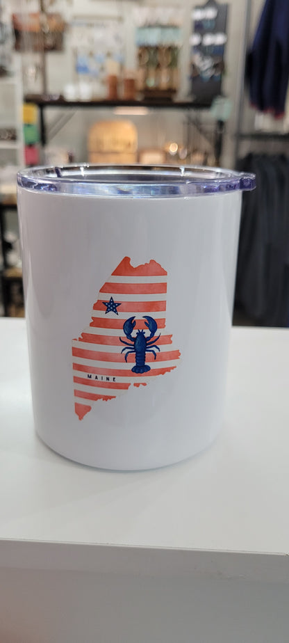 Maine Insulated Mugs with Handle & Lid