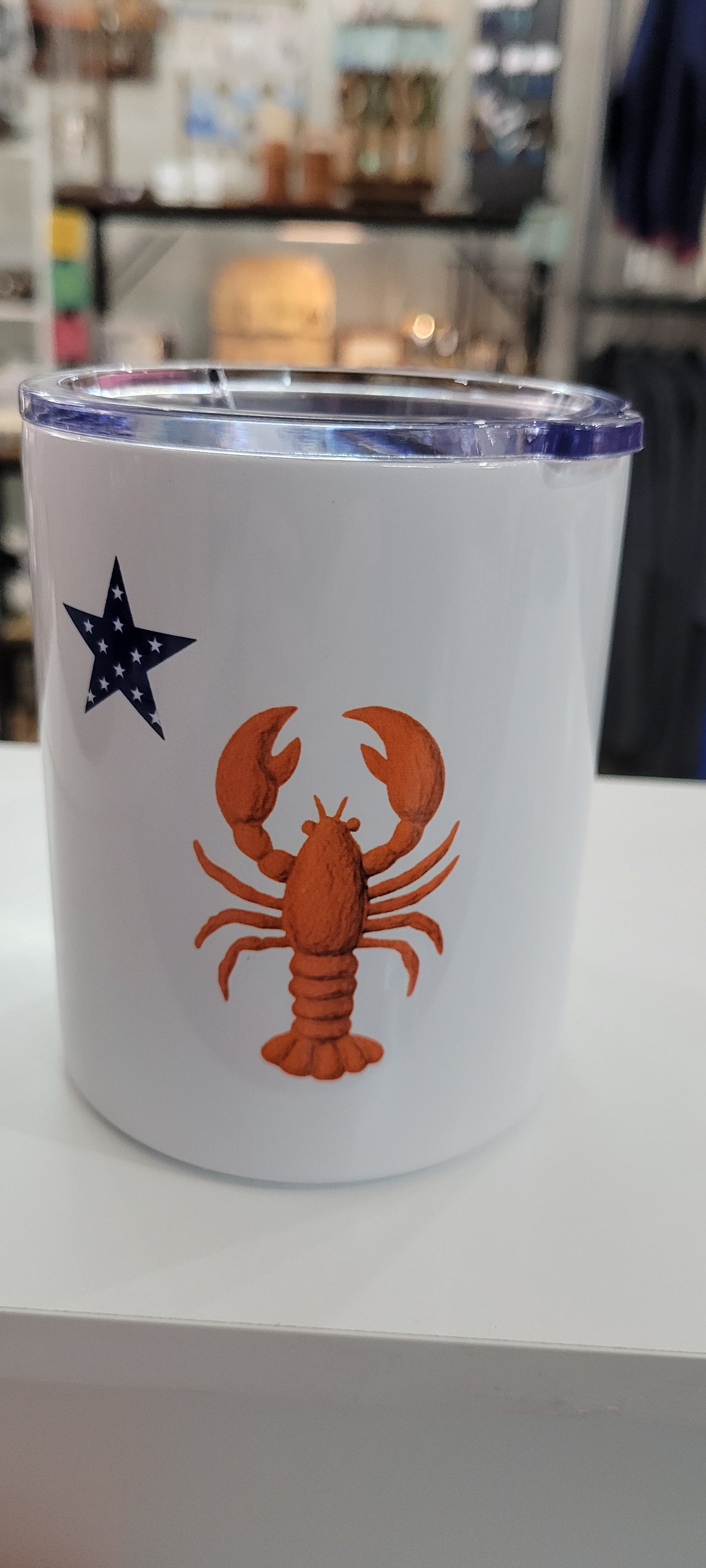 Maine Insulated Mugs with Handle & Lid