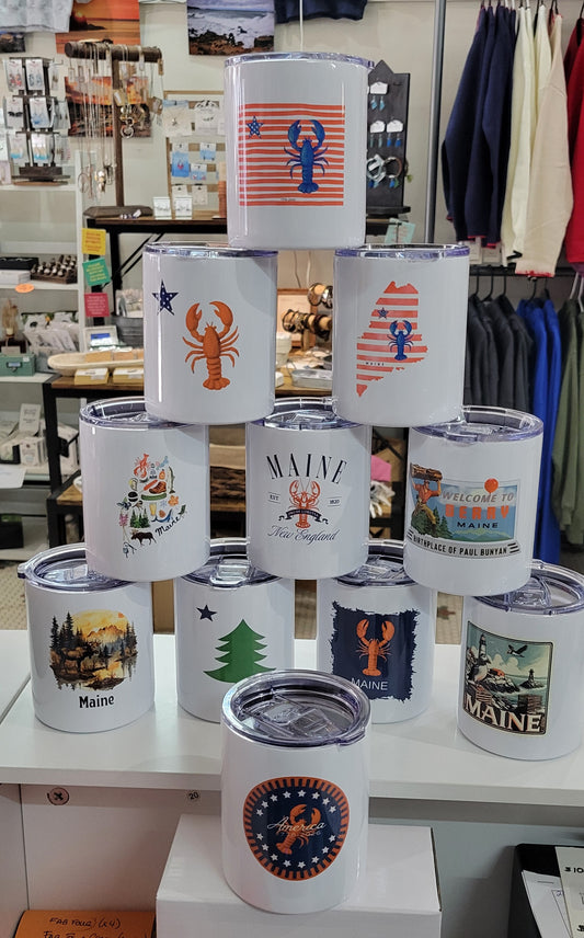 Maine Insulated Mugs with  Lid