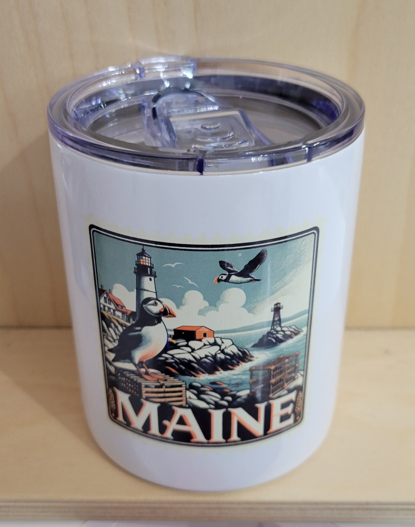 Maine Insulated Mugs with  Lid