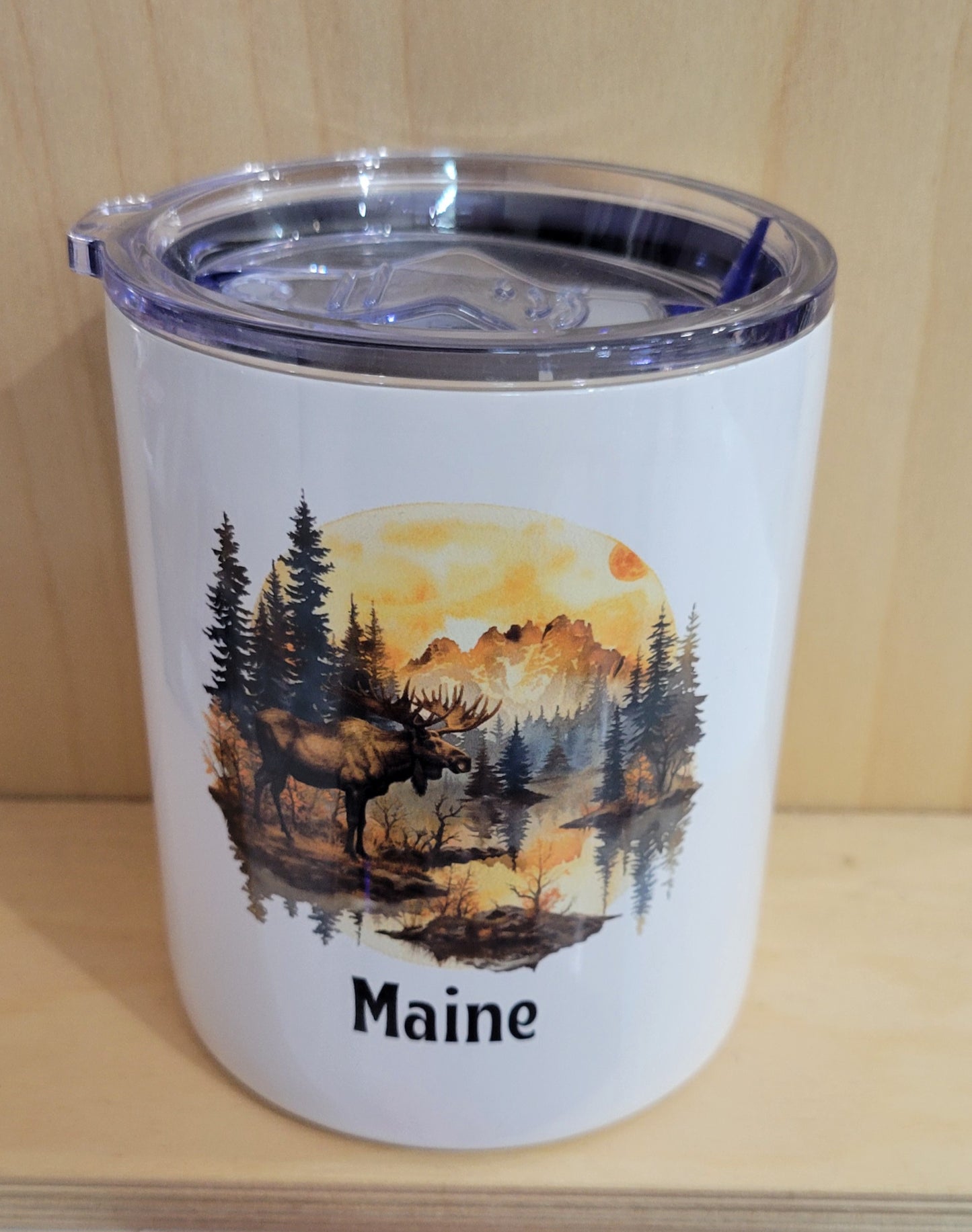 Maine Insulated Mugs with  Lid