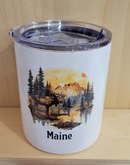 Maine Insulated Mugs with  Lid