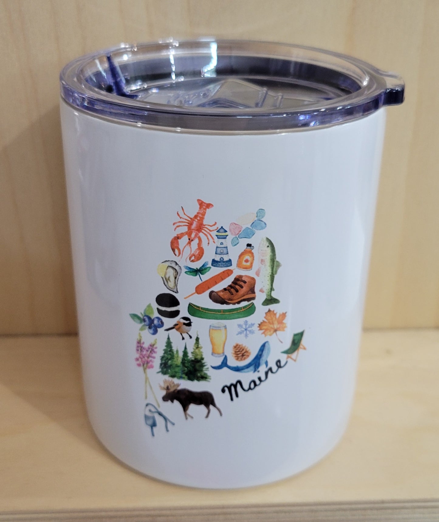 Maine Insulated Mugs with  Lid