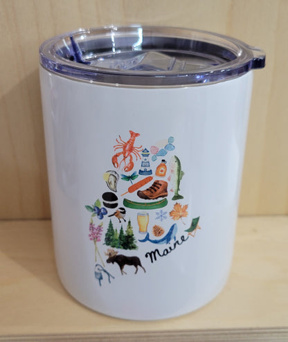 Maine Insulated Mugs with  Lid