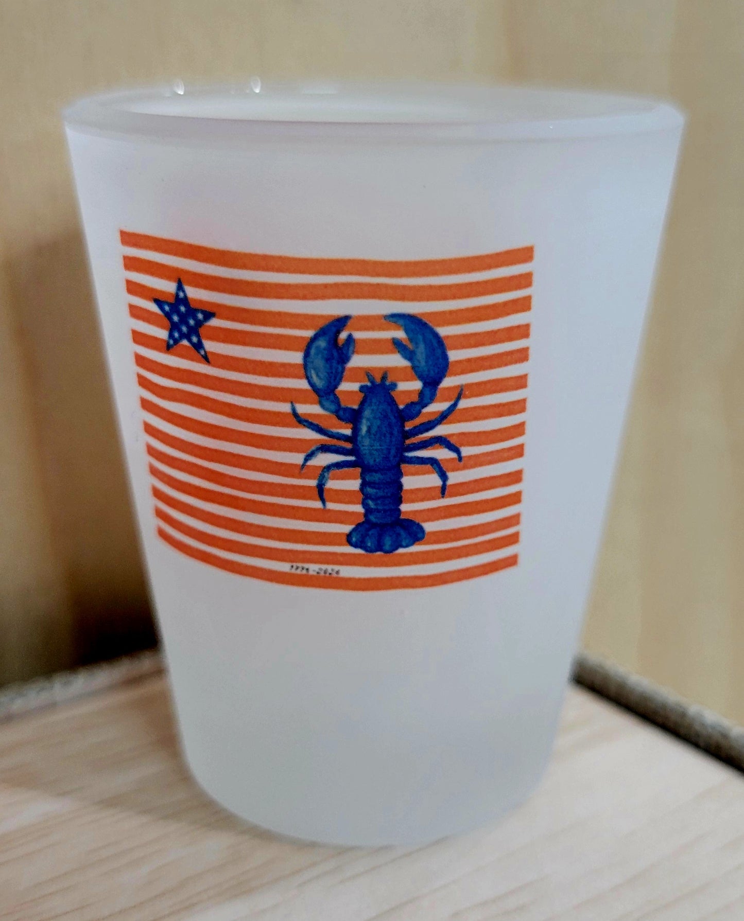 Maine Frosted Shot Glasses