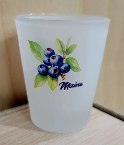 Maine Frosted Shot Glasses