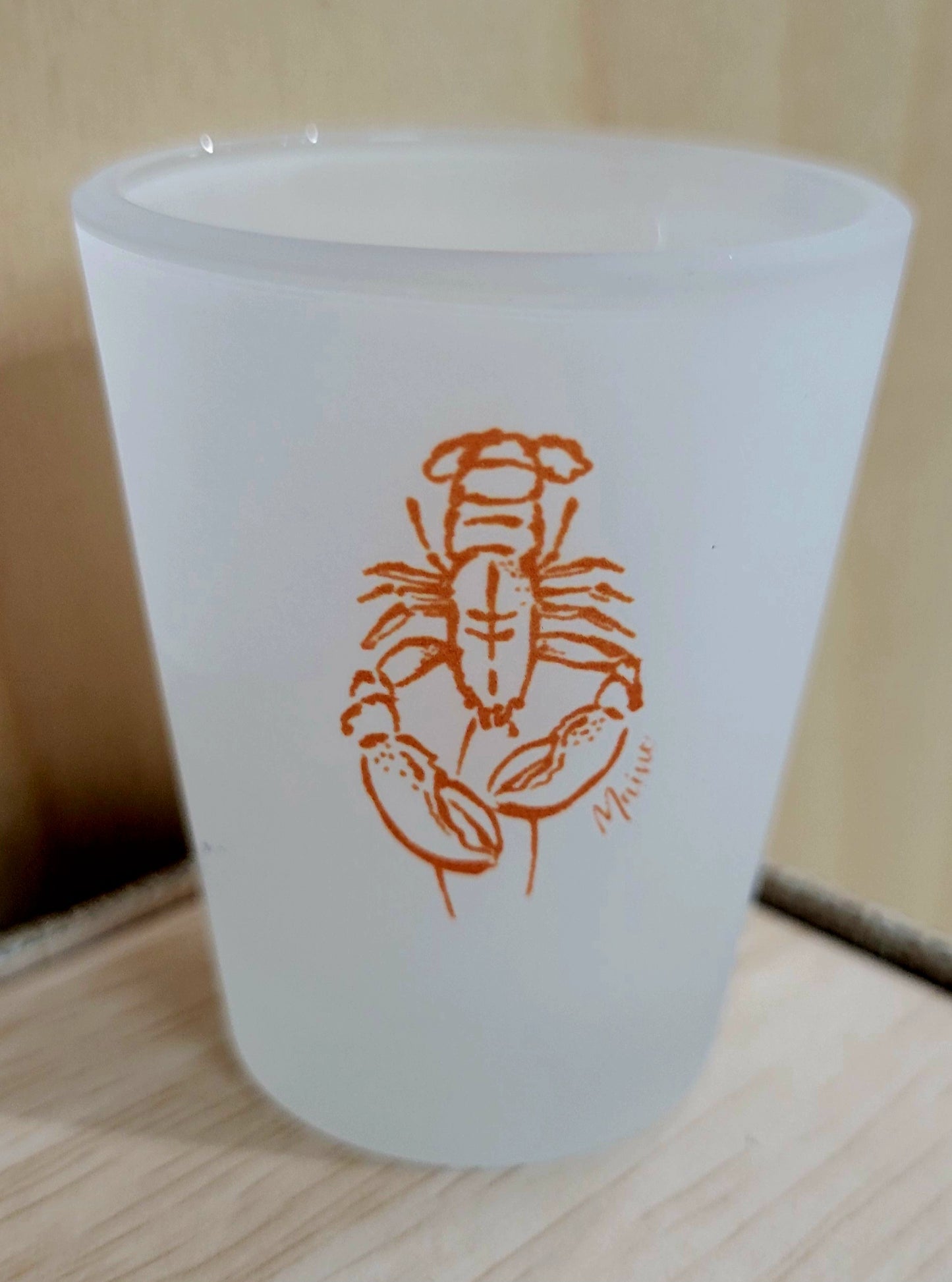 Maine Frosted Shot Glasses