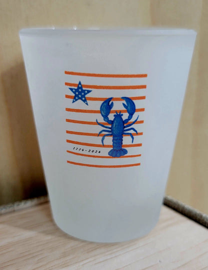 Maine Frosted Shot Glasses