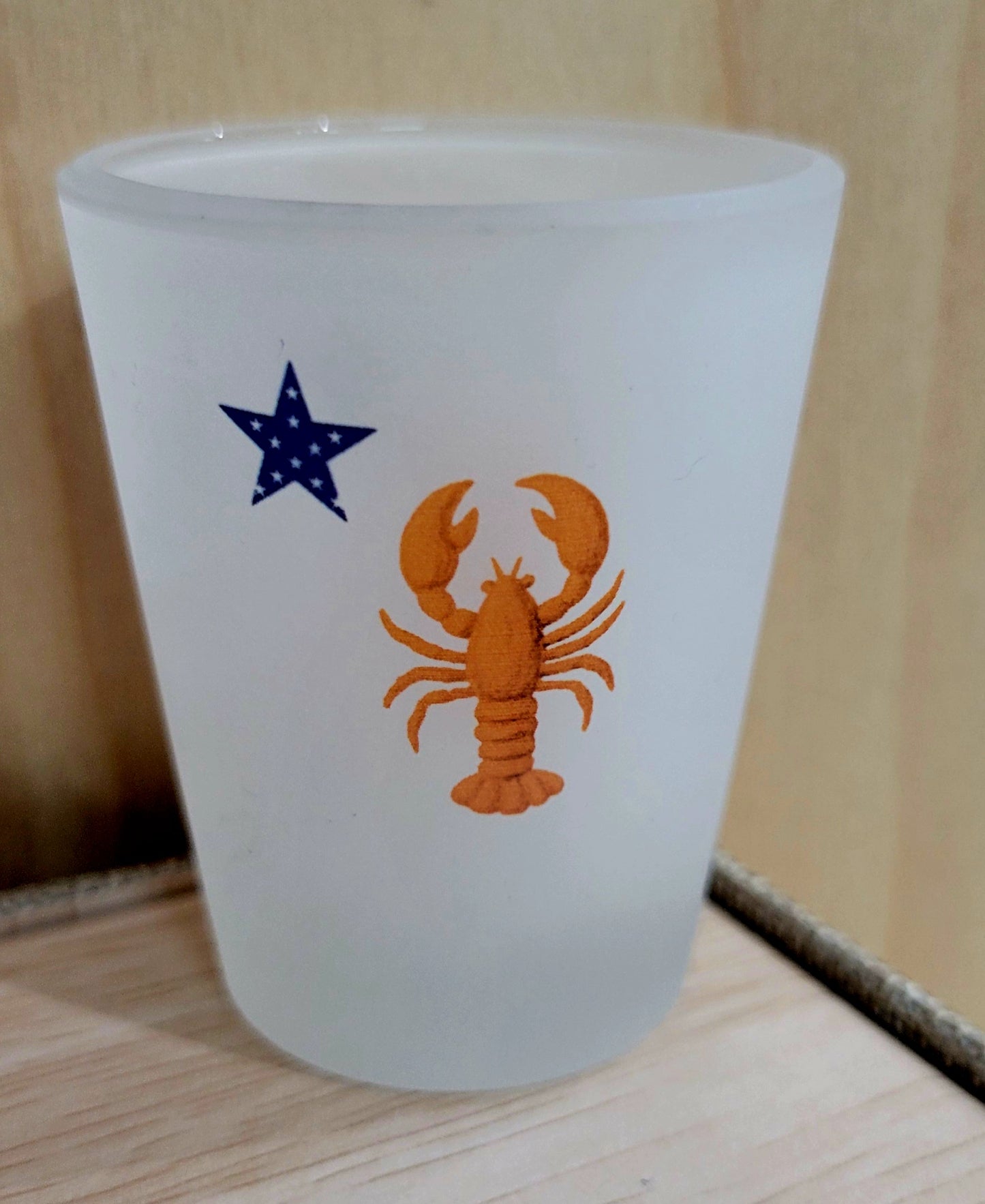 Maine Frosted Shot Glasses