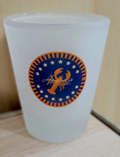Maine Frosted Shot Glasses