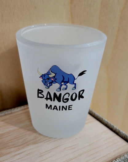 Maine Frosted Shot Glasses