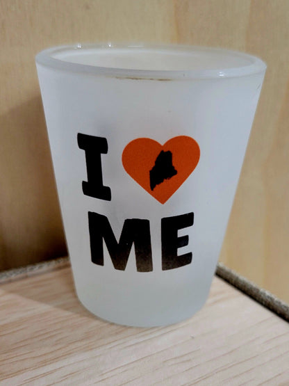 Maine Frosted Shot Glasses