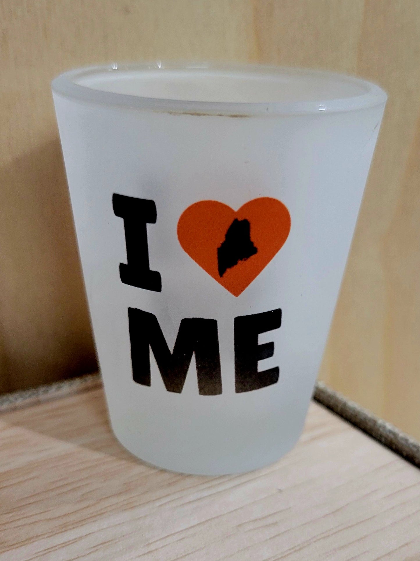Maine Frosted Shot Glasses