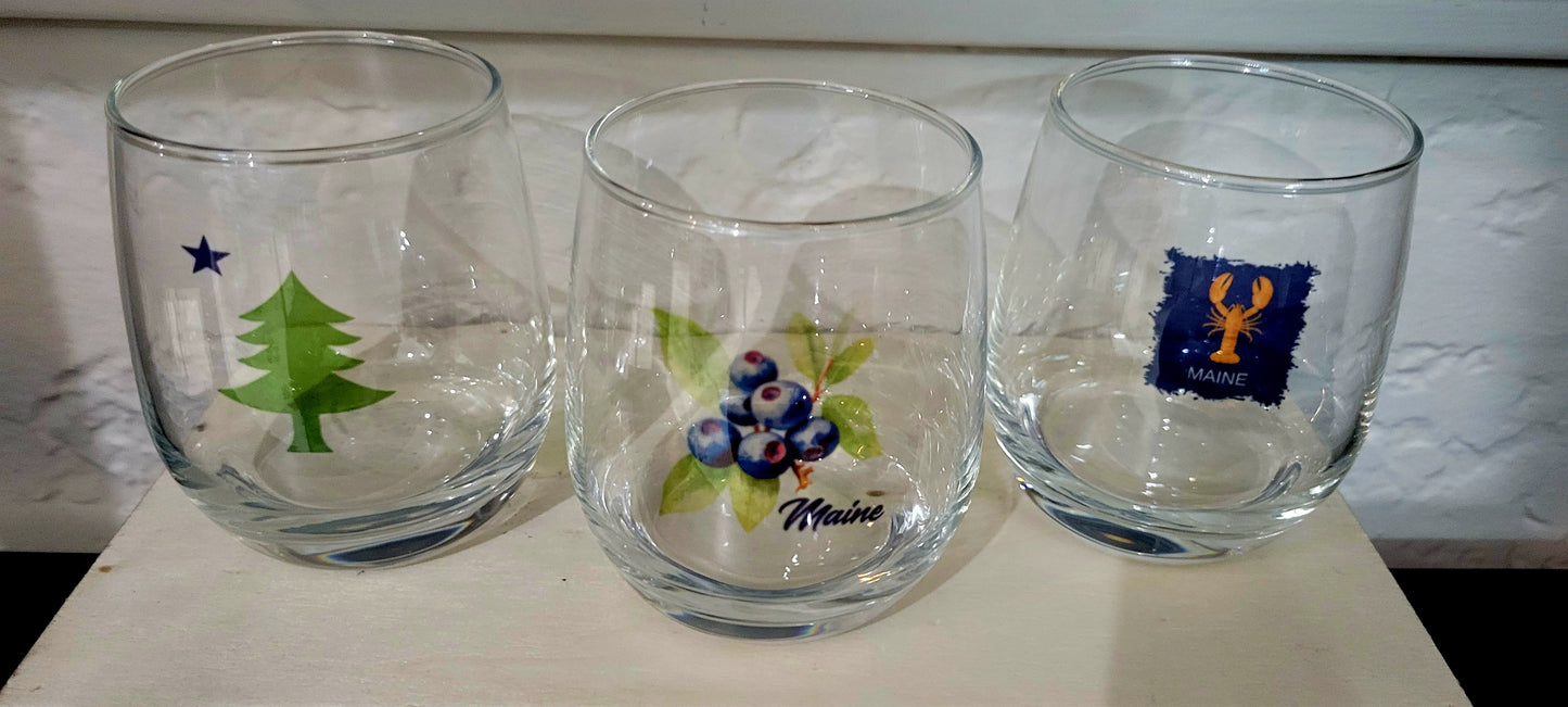 Maine Wine Glasses