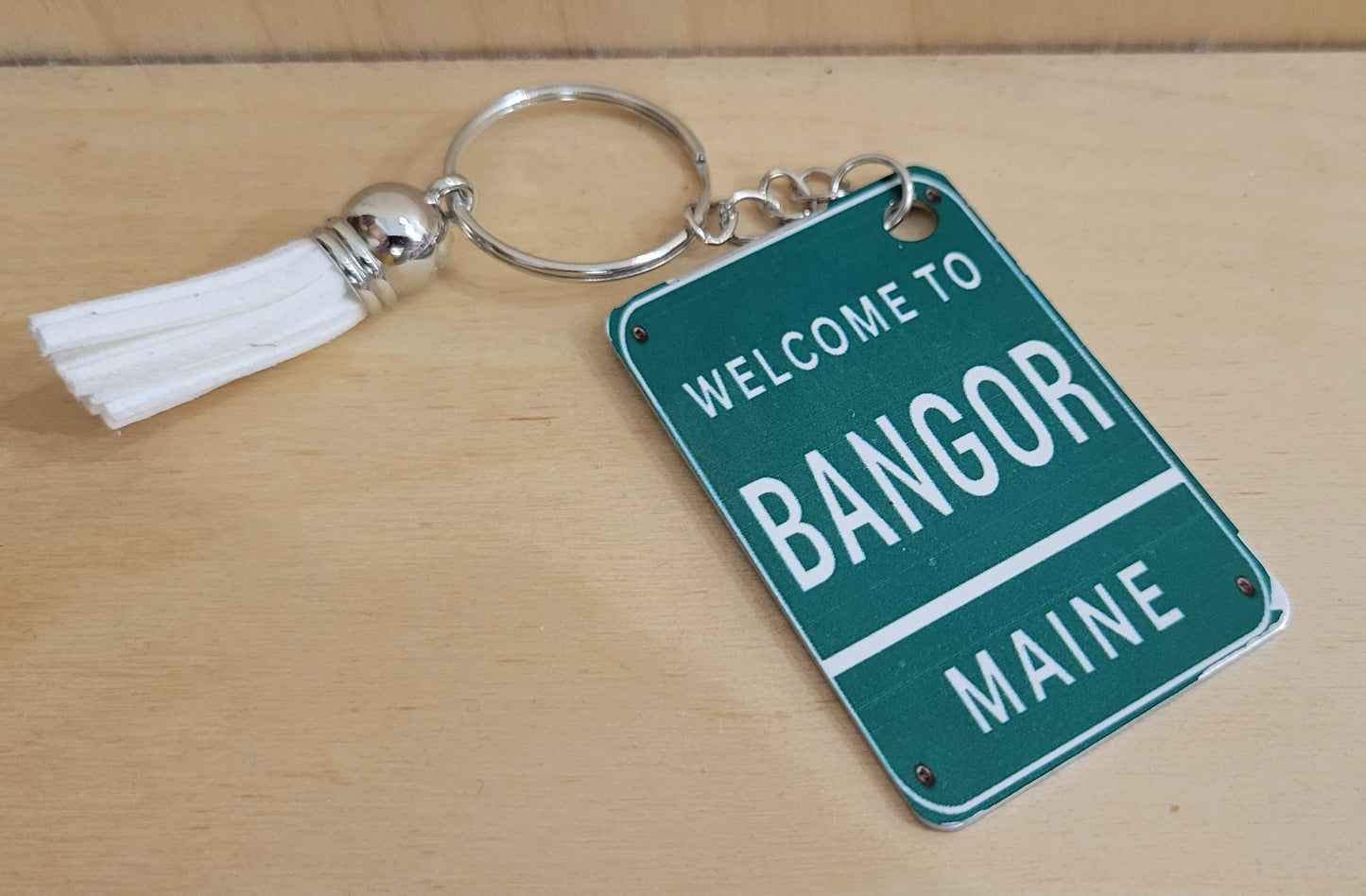 Maine Themed Keychains w/Tassel