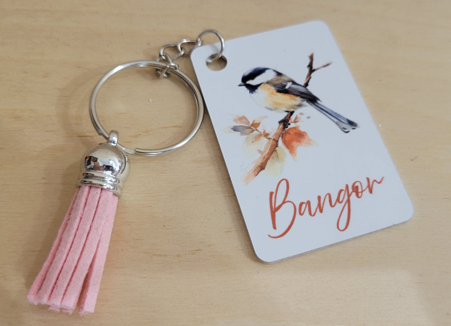 Maine Themed Keychains w/Tassel