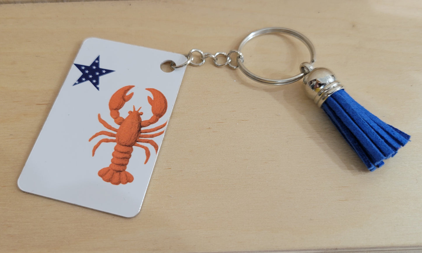 Maine Themed Keychains w/Tassel