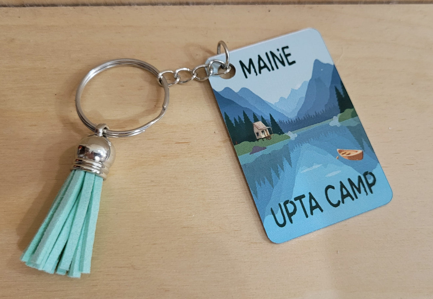 Maine Themed Keychains w/Tassel