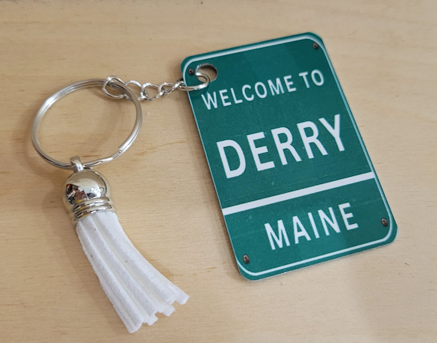 Maine Themed Keychains w/Tassel
