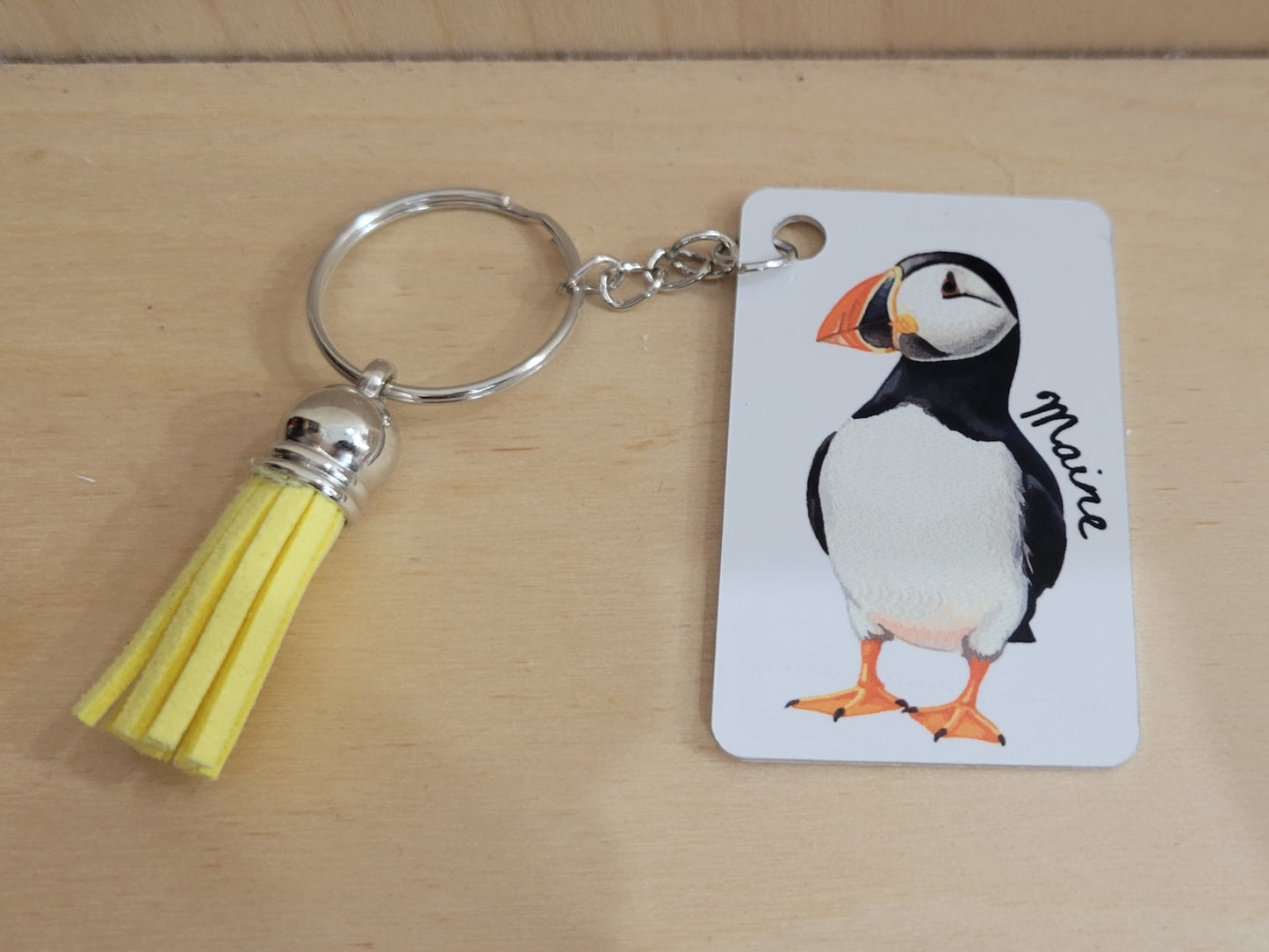 Maine Themed Keychains w/Tassel