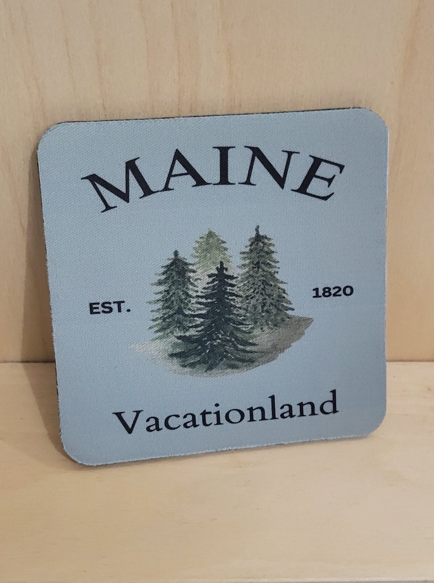 Maine Themed Neoprene Coasters