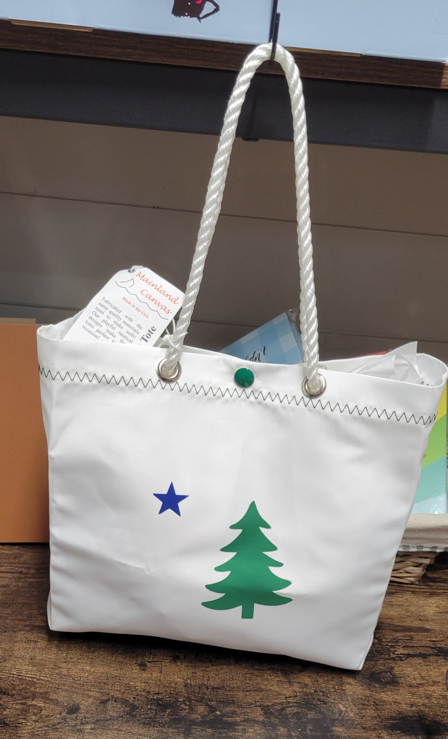 Sailcloth Tote Bag