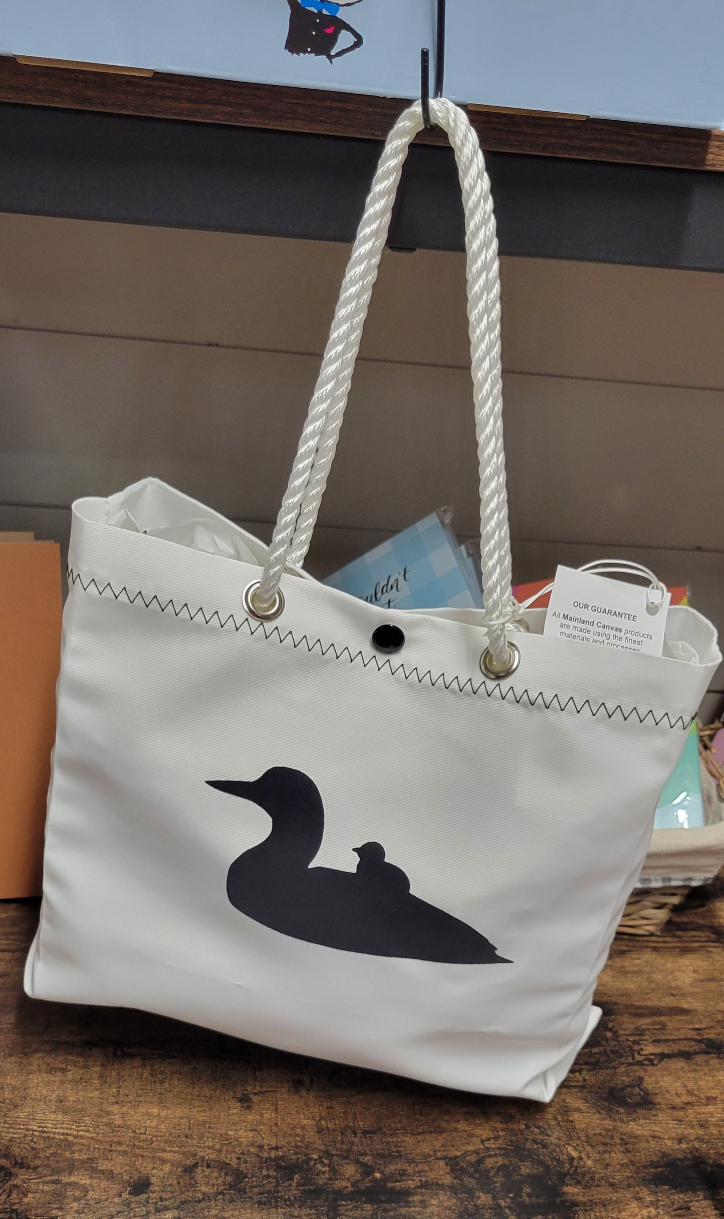 Sailcloth Tote Bag
