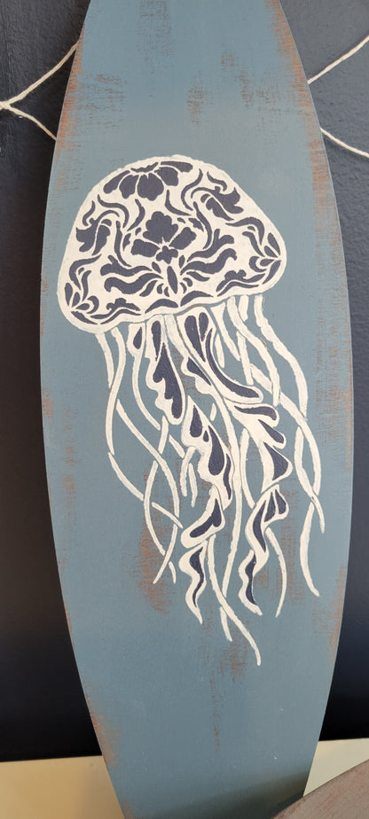 Wood Sea Life Wall Paddle