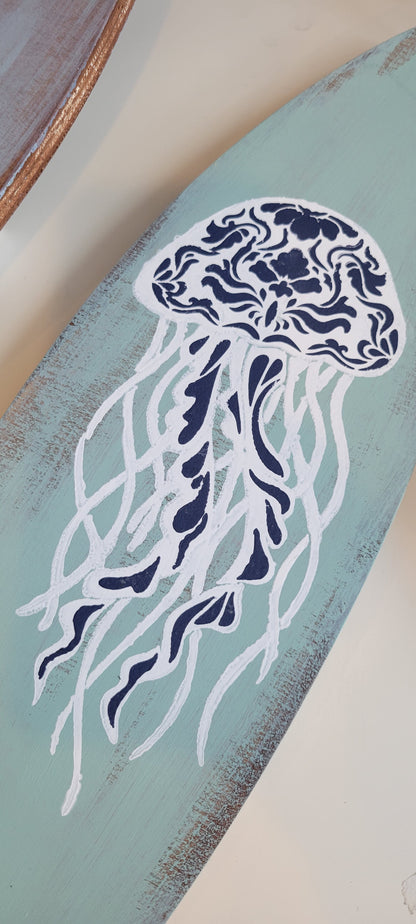 Wood Sea Life Wall Paddle