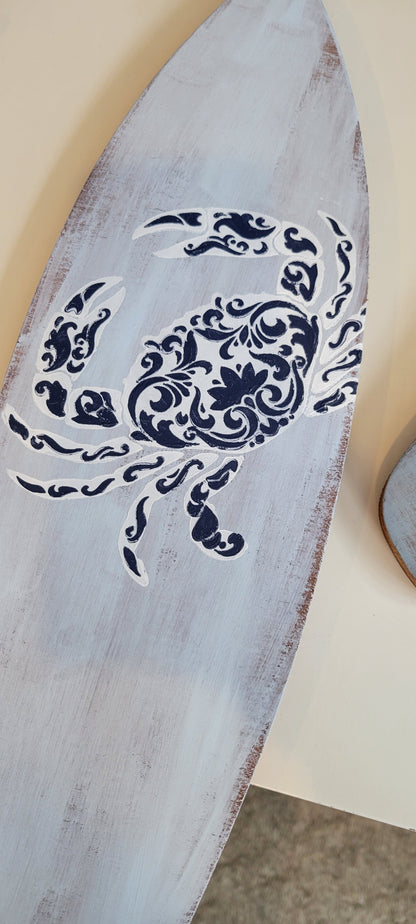 Wood Sea Life Wall Paddle