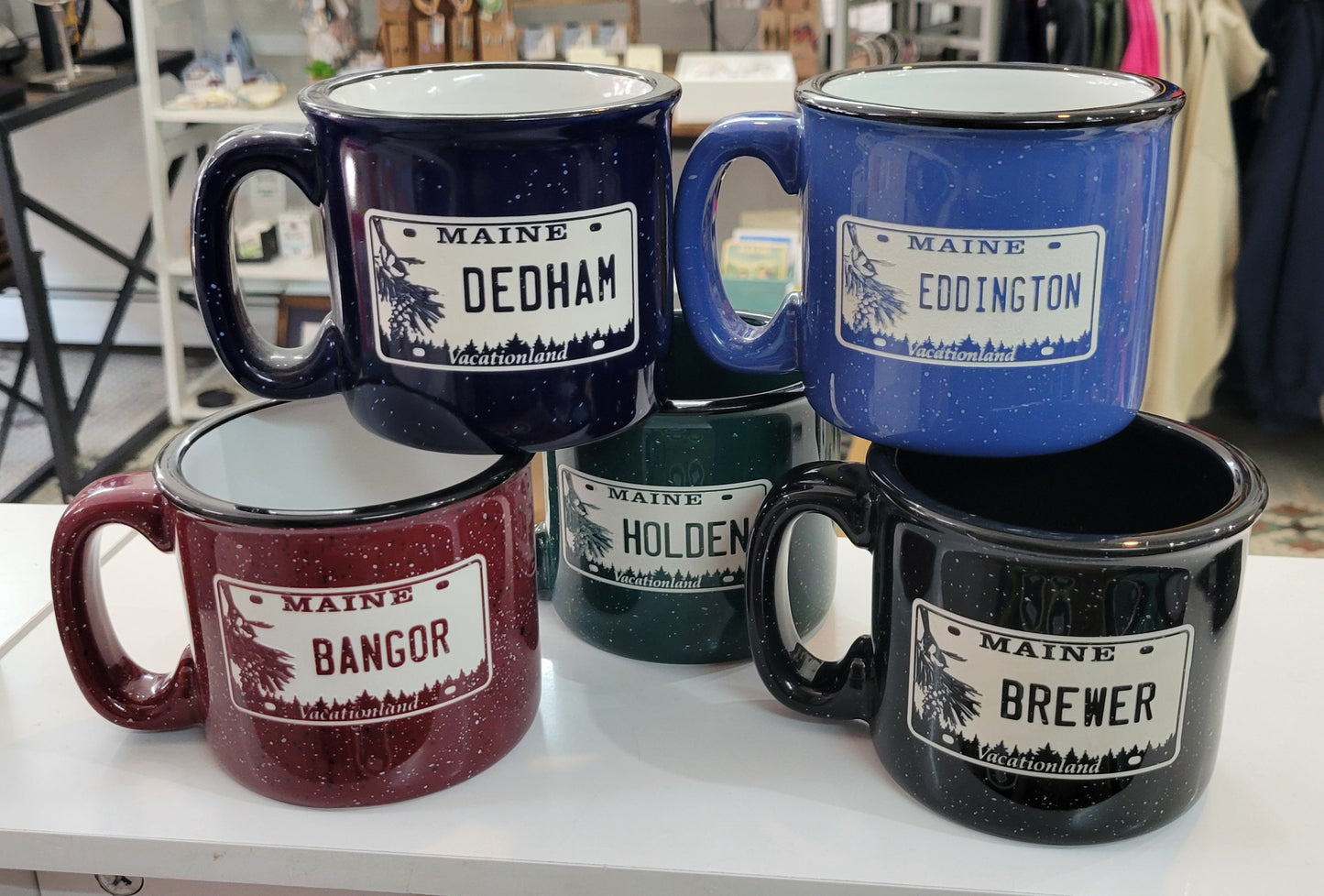 Maine Town Mugs