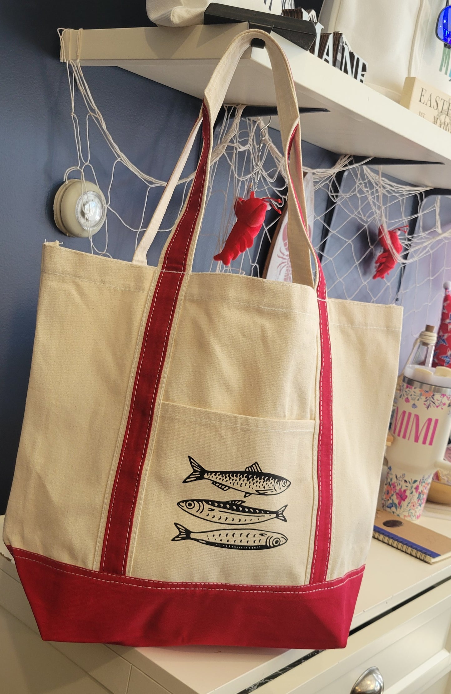 Sardine Tote Bags