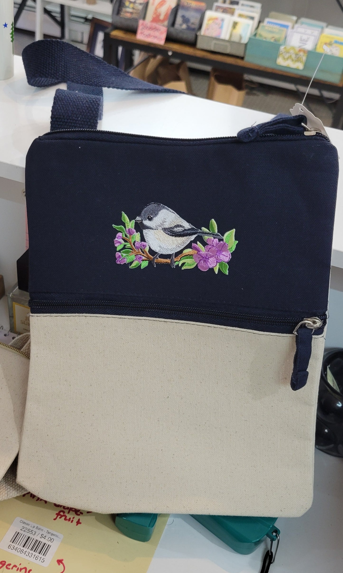 Canvas Crossbody Pouch Bag-Multiple Designs/Colors