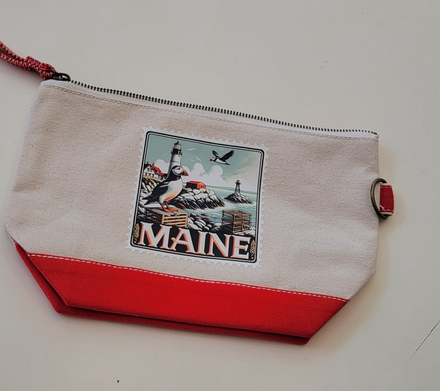 Maine Make up Canvas Bag