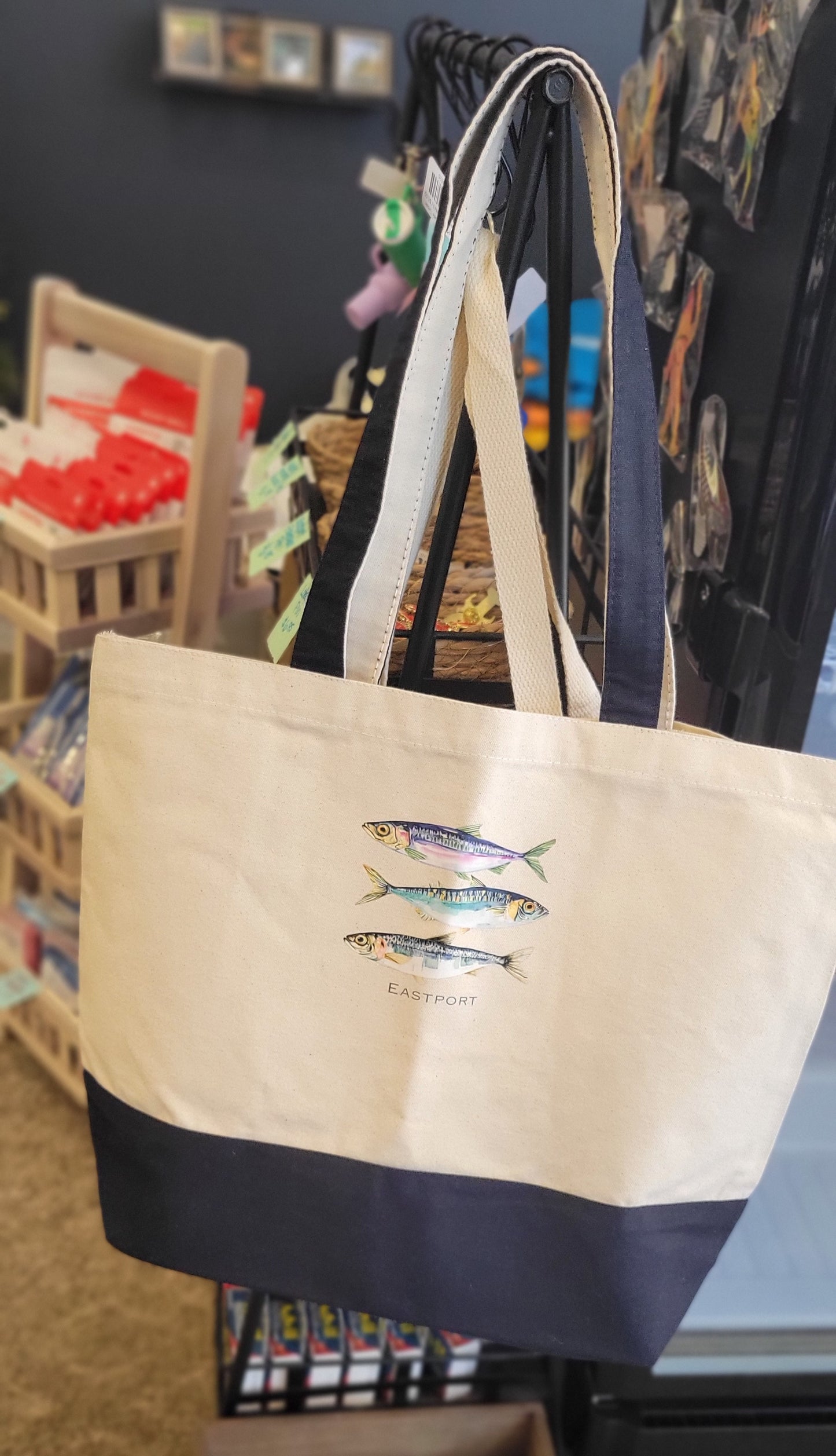 Sardine Tote Bags