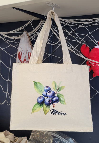 Mini Canvas Market Bag-Various Designs